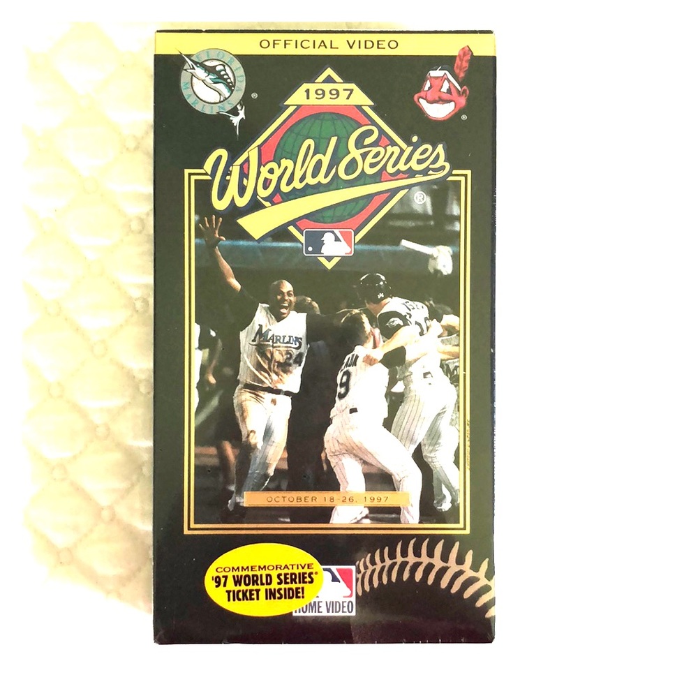 1997 World Series Florida Marlins VHS
